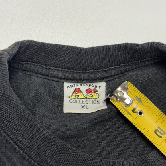 Vintage Pablo Escobar T Shirt Mens XL Faded Black Y2K Medellin - Picture 11 of 16